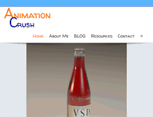 Tablet Screenshot of animationcrush.com